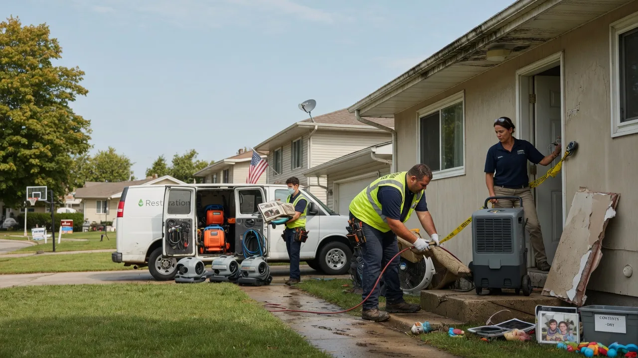 Water Damage Restoration in Fishers, IN near me